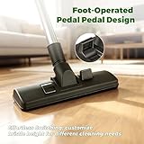 Replacement 32mm Vacuum Brush Head for Numatic Henry Hoover Head, Hetty James George NRV200 - Universal Floor Tool Attachment with Dual Pedal for Hard Floors & Carpets - 270mm Spare Part Accessories - Image 4