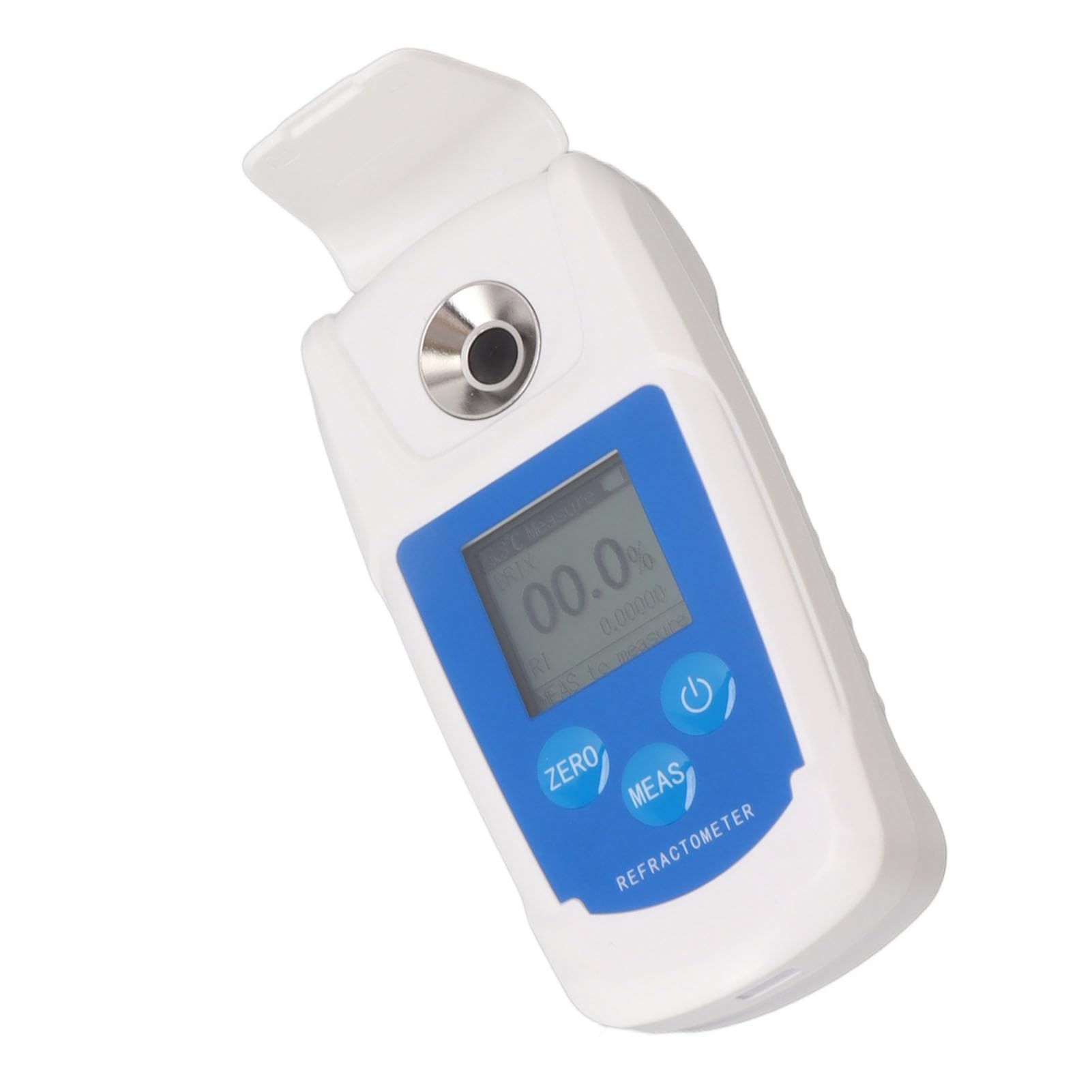 Digital Brix Refractometer, Temperature Compensation Function Easy to Use 0?55% 3 Datas Display Brix Meter for Drinks for Juice for Sugar Content Measuring