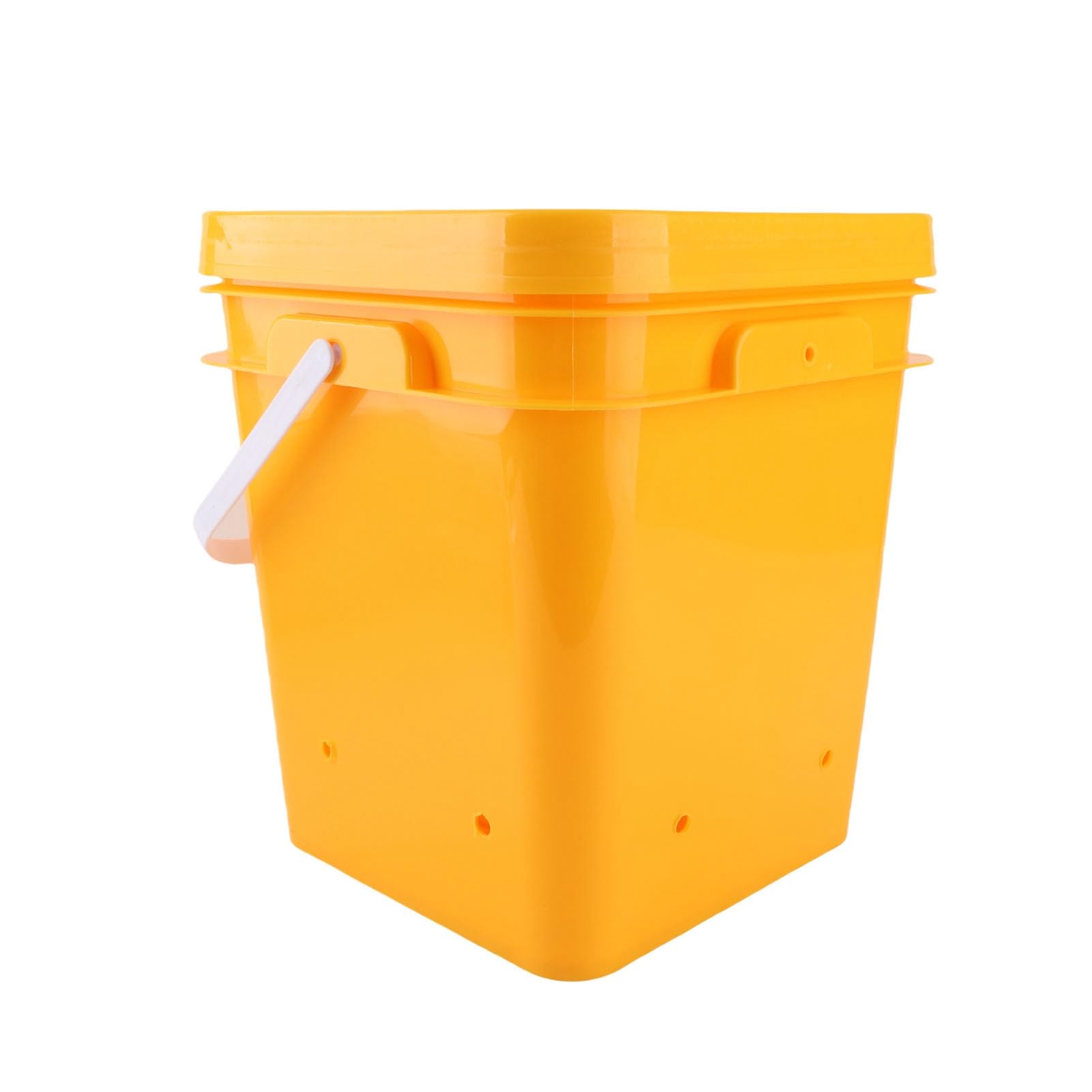 Akozon de Bebedero Automático para Aves de Corral con Práctico Barril de 12 litros: Bebederos para Pollos, Patos y Gansos para una Hidratación sin Esfuerzo (Cubo + Tazón Azul Grande + Tornillos