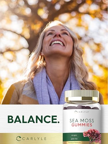 Carlyle Sea Moss Gummies (70 ct, Strawberry Blueberry) — view 6