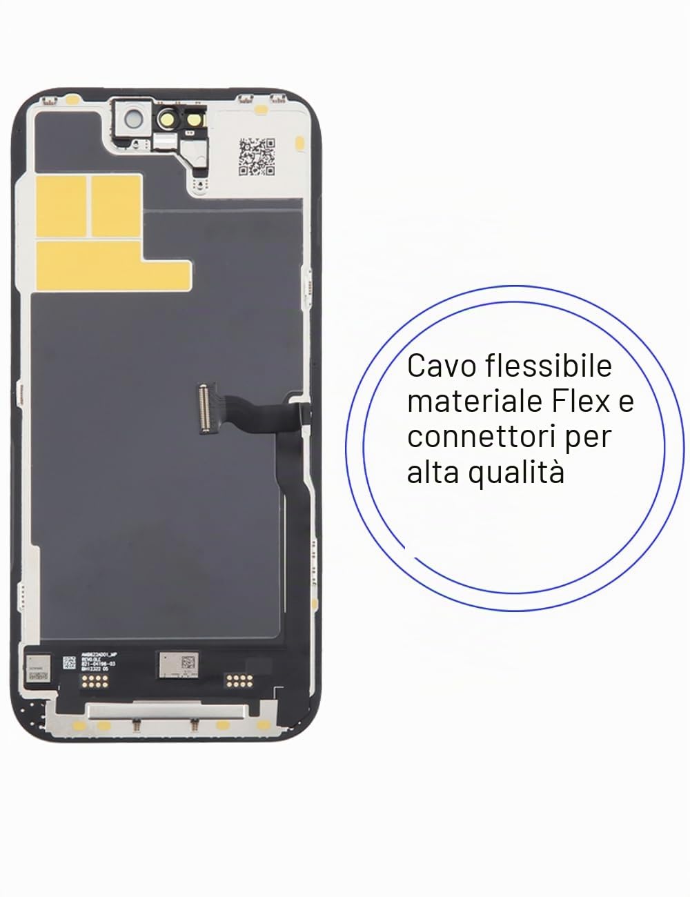 Display Schermo per iPhone 14 Pro A2890 A2650 A2889 A2892