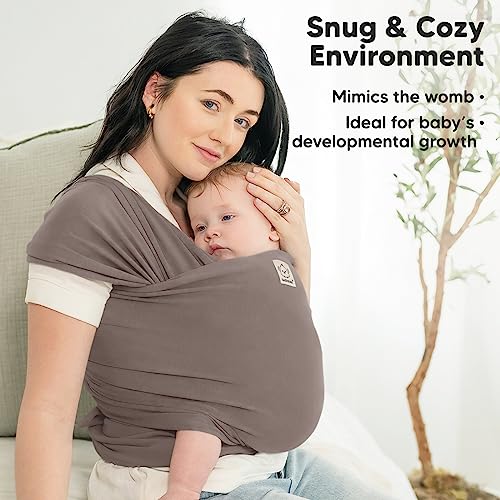 image for KeaBabies Baby Wrap Carrier - All in 1 Original Baby Carrier Newborn t