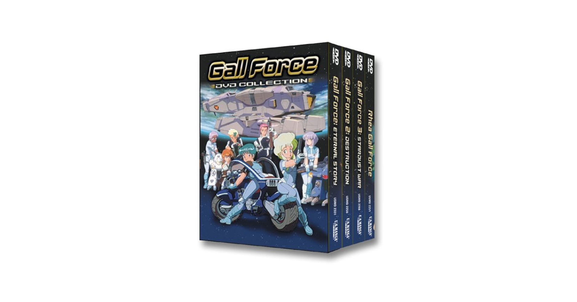 北米版 ガルフォース Gall Force DVD COLLECTION 北米版 ガルフォース Gall Force DVD COLLECTION 北米版 ガル