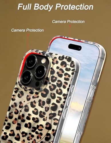Coque iPhone 12 Pro Max MagSafe esthétique pour un style léopard unique - 4