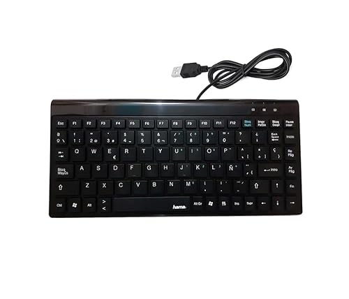 Doki Hama Teclado Mini Con Cable Ajuste De Inclinación, Enchufe Usb Tipo A, 88 Teclas, Teclas Planas, Teclado Español,Color Negro Doki Hama Teclado Mini Con Cable Ajuste De Inclinación, Enchufe Usb Tipo A, 88 Teclas, Teclas Planas, Teclado Español,Color Negro