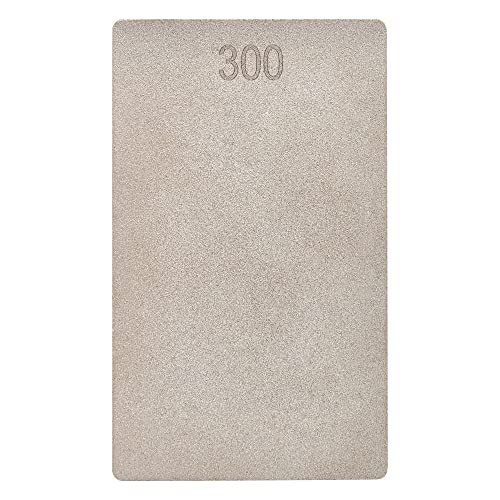 Trend 3-Inch Double-Sided Diamond Sharpening Stone, 180 & 300 Grit, Credit Card Sized Honing Stone with Storage Wallet, DWS/CC/CX