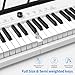 88 Key Piano Keyboard, Semi Weighted Electronic Digital Piano with Music Stand, Power Supply, Sustain Pedal, Bluetooth, Stand, MIDI, for Beginner Professional at Home, Stagea a3