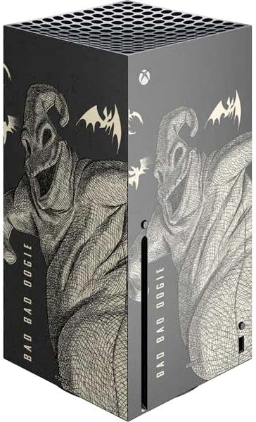 Skinit Decal Gaming Skin Compatible with Xbox Series X Console - Officially Licensed Disney The Nightmare Before Christmas Jack and Sally Meant to Be Design