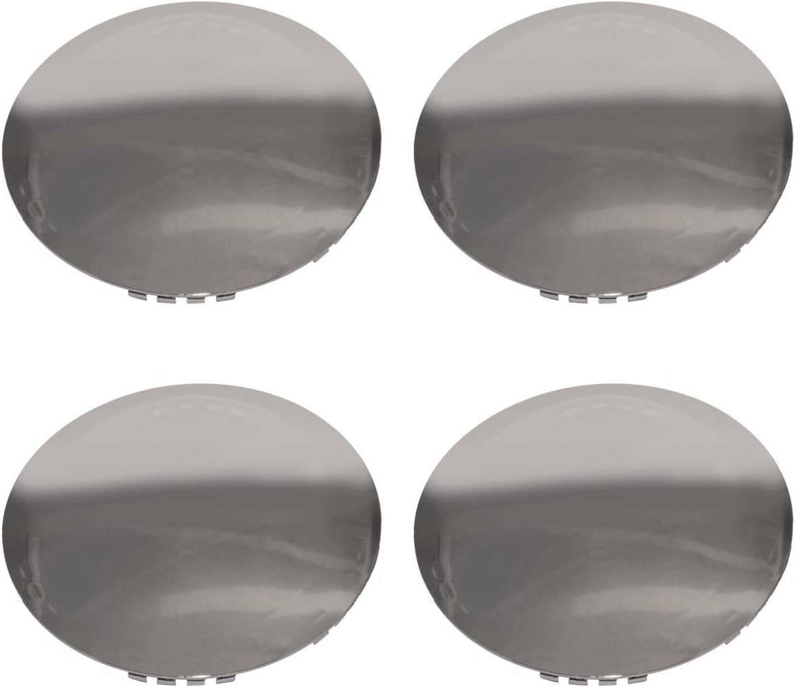 4pcs Toyota Wheel Center Caps In Gloss Silver/chrome Toyota Alloy Wheel