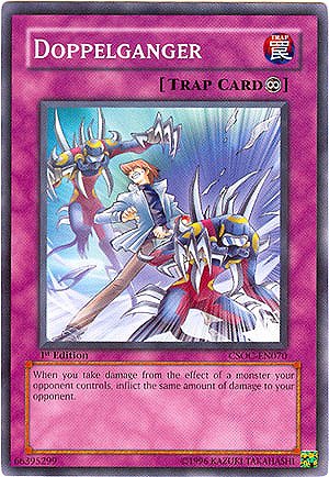 Amazon.com: Yu-Gi-Oh! - Doppelganger (CSOC-EN070) - Crossroads of Chaos -  1st Edition
