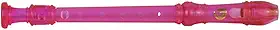 Flauta Doce Germanica Soprano Do Rosa Transparente Dolphin - DOLPHIN 7651