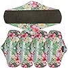 Vrouwen menstruatieproducten, dun en comfortabel 5 stks/partij Zwarte Kleur Vrouw Periode Menstruele Pads Wasbare…