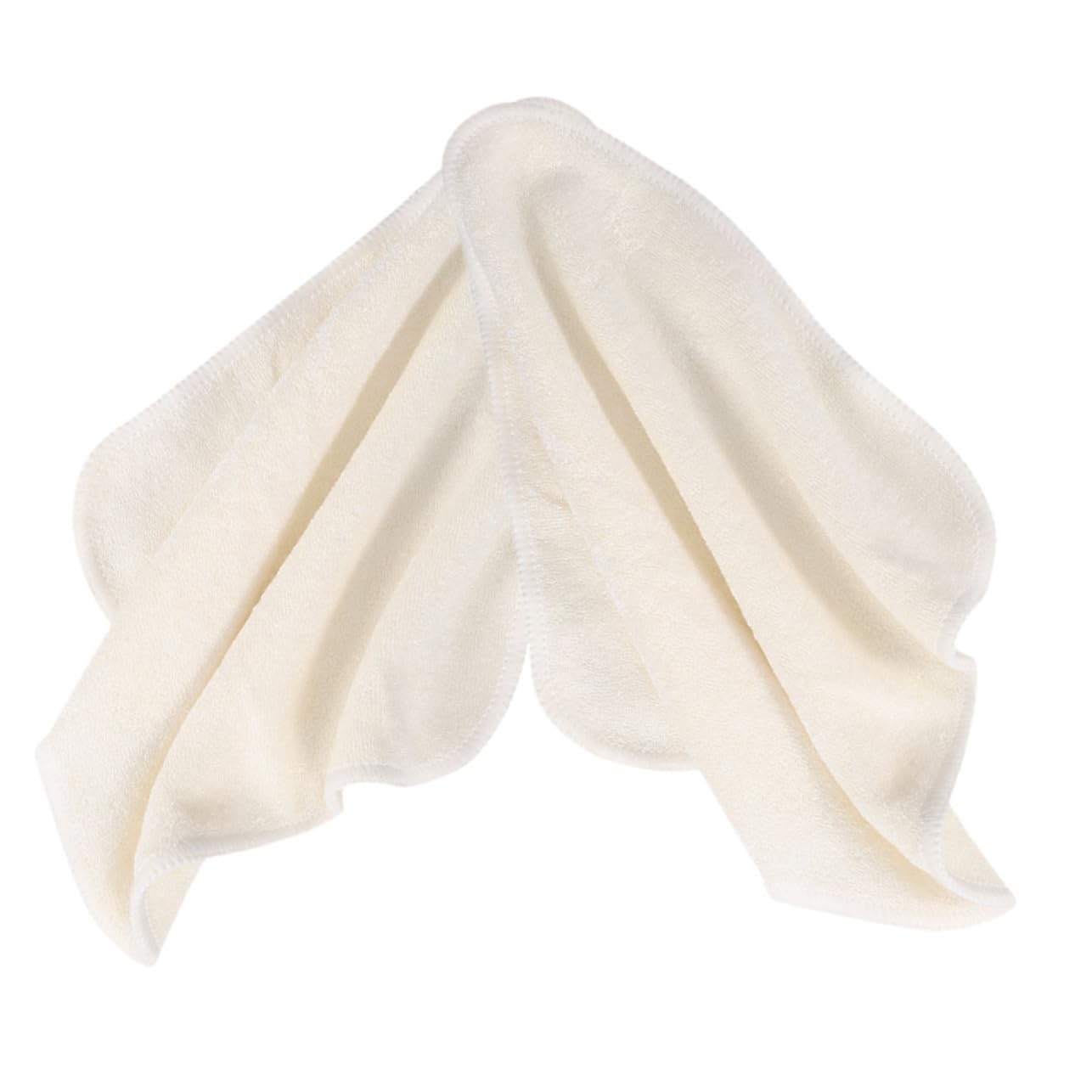 CALLARON 5 Set Panno Per Pulizia in Fibra Di Bambù Lavaggio Panni Per La Pulizia Del Viso Panni Per Lavare Il Viso Panno Per La Pulizia Del Viso Pulito Beige Fibra Di Bamboo 2 Pezzi * 5