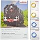 Zubehör-Set mit Märklin Kabel gelb + blau (je 10 m, 7103 & 7101) + Poster Lokomotive – kompatibel mit Modellbahnen H0 N Z