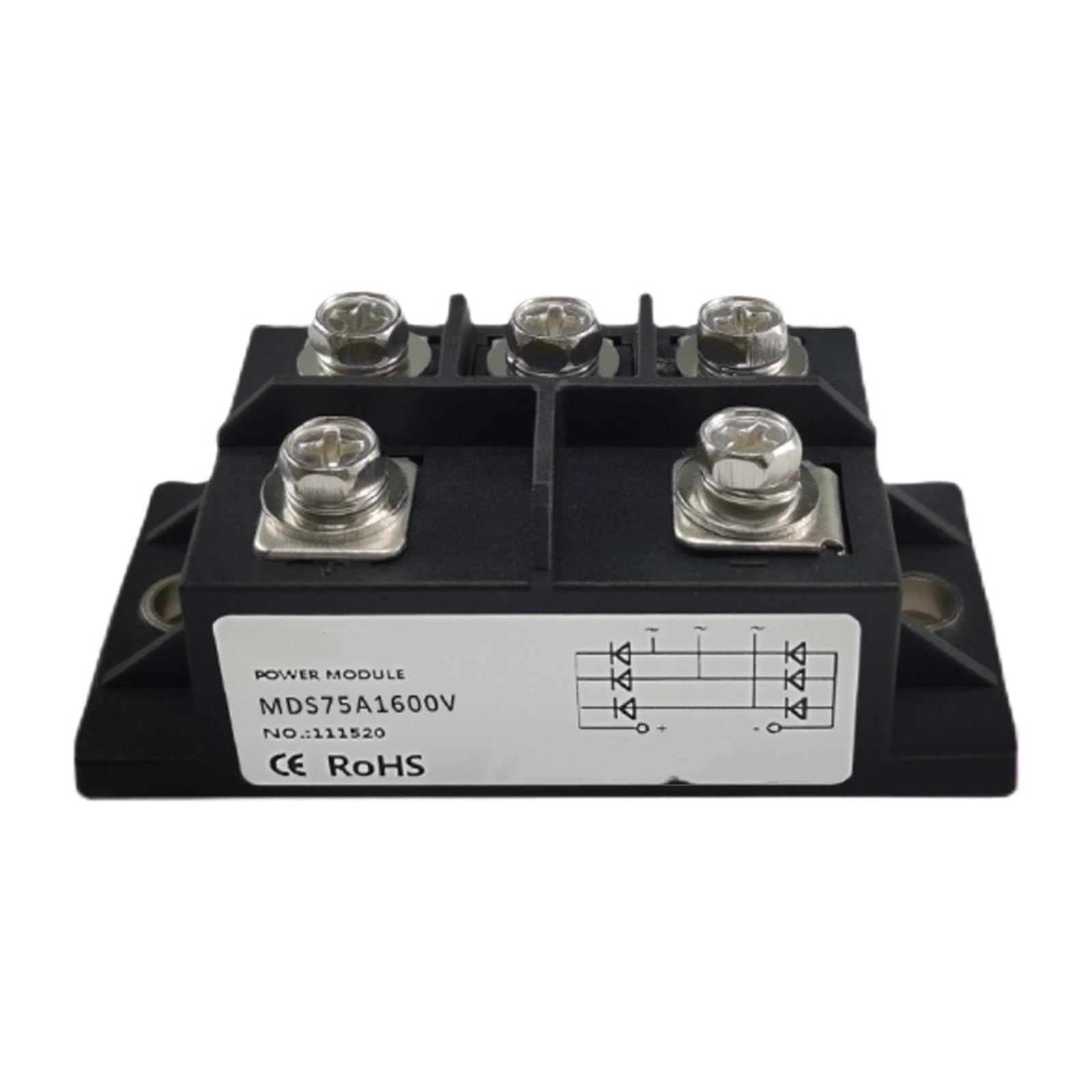 ELZNSQQK MDS30A 40A 50A 1200V 1400V 75A 100A 1600V MDS751640L MDS100A1600V Three phase rectifier bridge(MDS751640L)