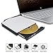Portable External DVD CD Player Burner USB 3.0 Optical Drive for HP Envy X360 X 360 13 t 13t 15 15t 17 17t X2 2-in-1 15.6 Touch-Screen Laptop, Dual Layer 8X DVD+-R/RW DL CD-R Recorder