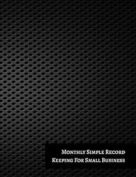 Monthly Simple Record Keeping For Small Business