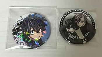 Amazon.co.jp: 桃源暗鬼 淀川真澄 缶バッジ メイド ホログラム缶バッジ