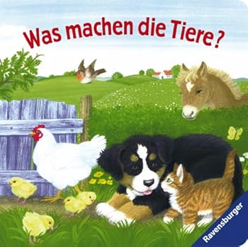 Hardcover Was machen die Tiere? [German] Book