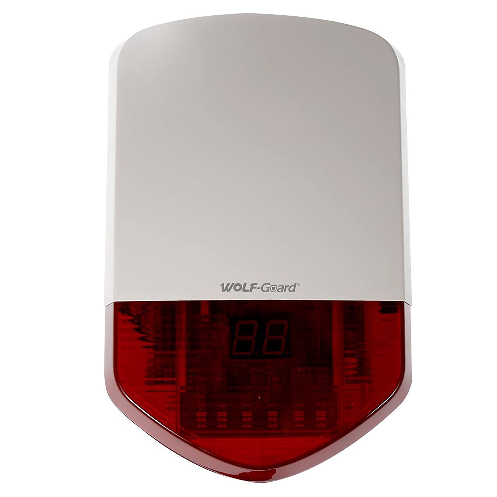 Wolf Guard LB-01A Sistema de Alarma Interior 433 MHz | Control Remoto, Mascota Inmune PIR, 110 dB