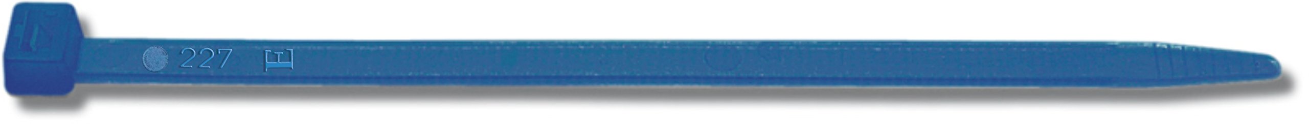 ROWA it5219 DTE opaski kablowe poliamid 6.6 z żelazem – 4,5 x 360 mm, niebieskie (100 sztuk)