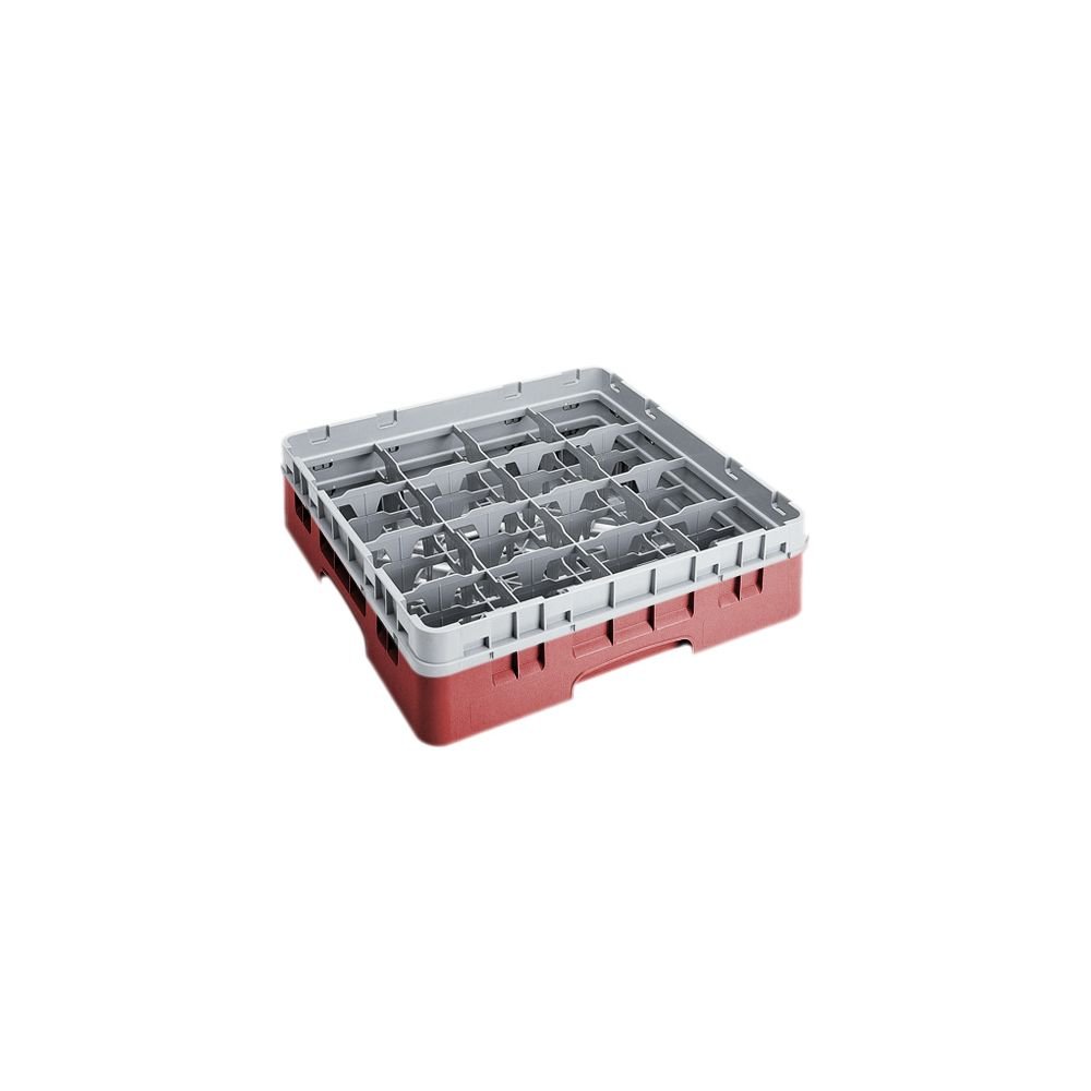Camrack Glass Rack, W/Extender, Full Size, 16 Compartments, 4-3/8'' Max. Dia., 4-1/2'' Max. Height, (5 Pieces/Unit)