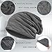 EINSKEY Cotton Slouchy Beanie Hat for Men/Women, Lightweight Oversize Large Thin Skull Cap Chemo Cap Night Sleeping Cap