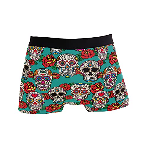 Pizza Shark Mens Boxer Briefs Underwear Breathable Stretch Boxer Trunk with Pouch