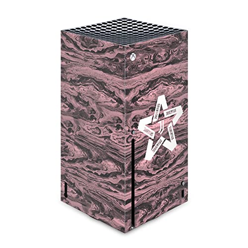 Autocollant Xbox Series X Juventus skin vinyle effet marbre au design officiel et élégant