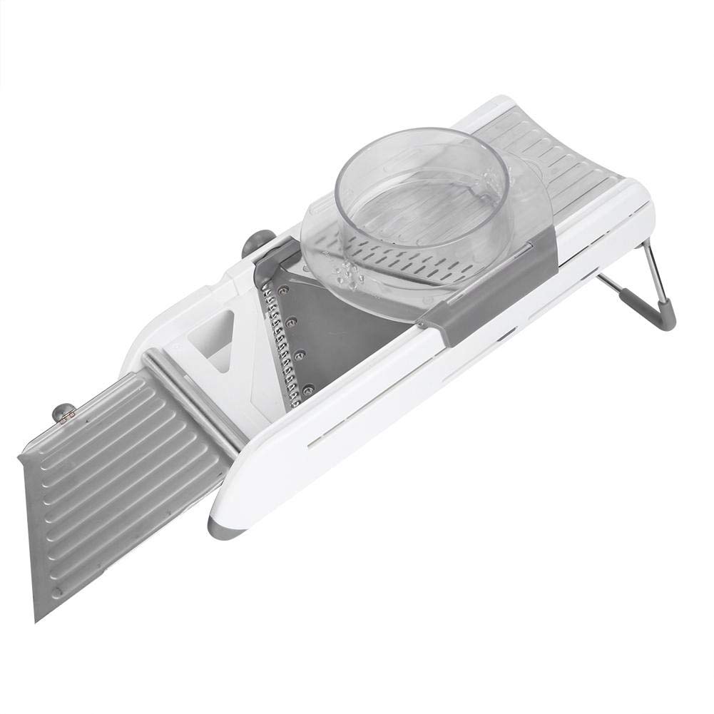 Fdit Cortador Manual de Verduras Rallador de Alimentos de Acero Inoxidable Rebanado Multifuncional Patata Cebolla Chopper Accesorios de Herramientas de Cocina