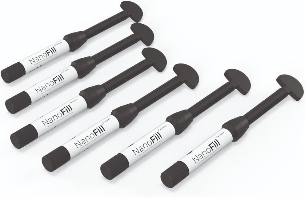 - Waldent NanoFill Zirconium Composite Kit – High Strength Nano Hybrid Dental Composite, Superior Aesthetics with Zirconium Reinforcement, Excellent Polishability