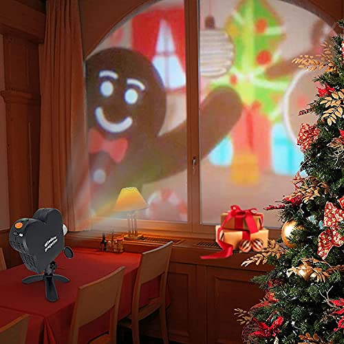 Ygbrand 32165165165 2024 Halloween Holographic Projector,Halloween Hologram Projector Christmas Window Projector Decorations,Lights Outdoor Portable Holographic Projection thumb #5