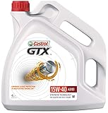 aceite castrol 15w40 diesel precio peru Muy conveniente Castrol GTX Aceite de Motores 15W-40 A3/B3 4L (Sello inglés)