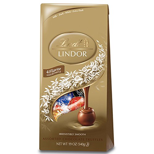 Lindt Chocolate Lindor Truffles, Milk Chocolate, 19 Ounce