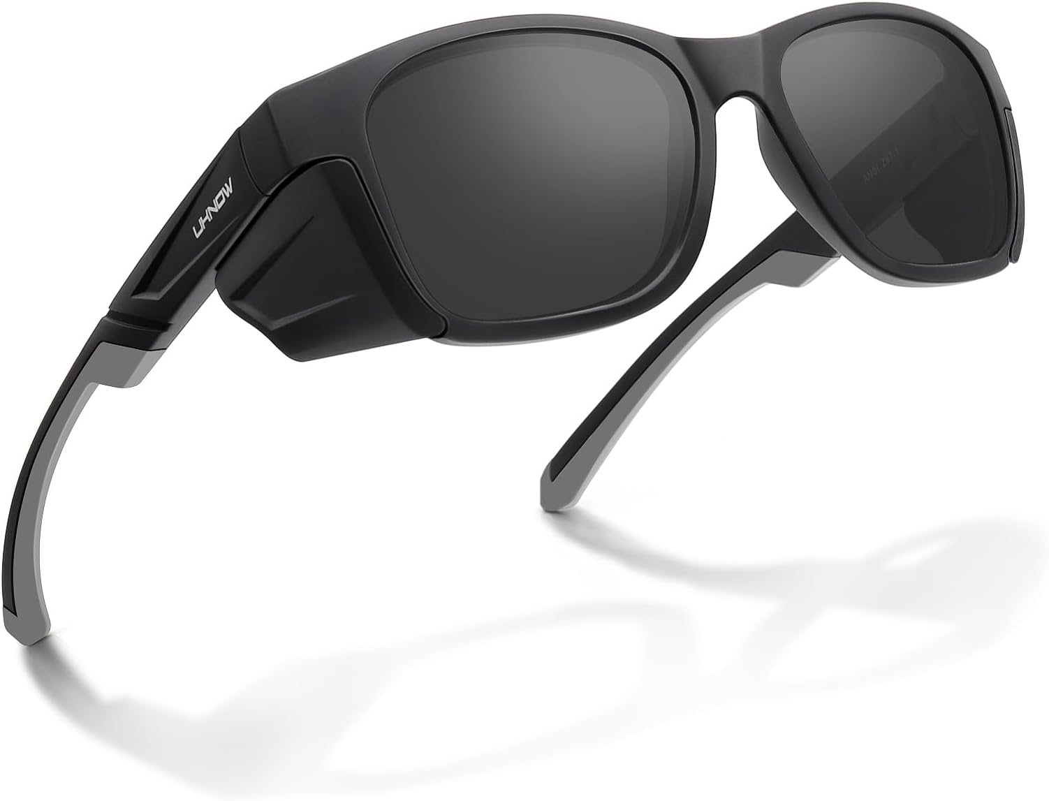 UKNOW Safety Glasses - Anti Fog Lenses - Eye Protection with Side Shields - ANSI Z87.1 Protective Eyewear - UV Protection