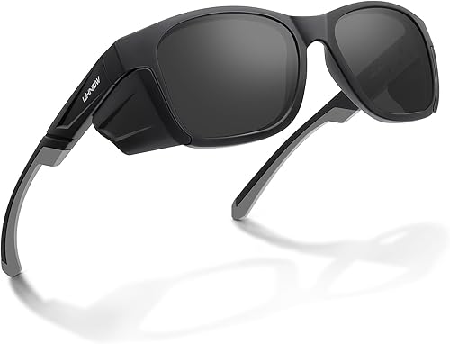 UKNOW Gafas de seguridad  Lentes antivaho  Protección ocular con escudos laterales  Anteojos protectores ANSI Z87.1  Protección UV