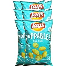 Lays Poppables Sea Salt Perfectly Poppable Crispy Potato Bites Net Wt 5 Oz 6