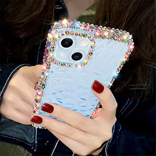 Housse paillettes bleu clair pour briller en soirée avec iPhone 11 Pro Max