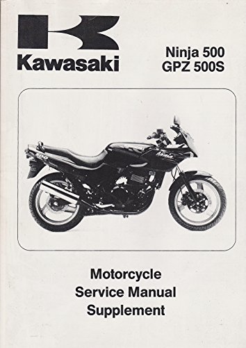 Kawasaki Ninja 500, GPZ 500S Manual, 1994-99, p... B0777SY3FN Book Cover