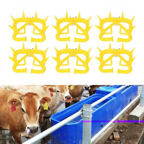 20pcs de Desmamado de Bezerro Anéis de Nariz Com Material de PVC, Desmamado Liso Redondo para Gado e