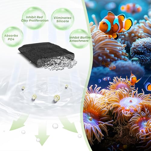 Image of MagTool Advanced Phosphate and Silicate Remover Aquarium Filter Media, Ideal for Saltwater Tank (500ml)