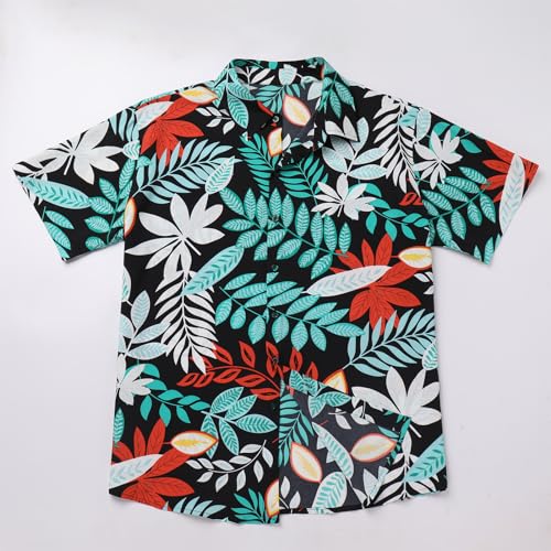 Image of Daddy and Me Matching Outfits Hawaiian Father and Son Matching Shirts for Family Photoshoot Summer Men Boys Father's Day Tops