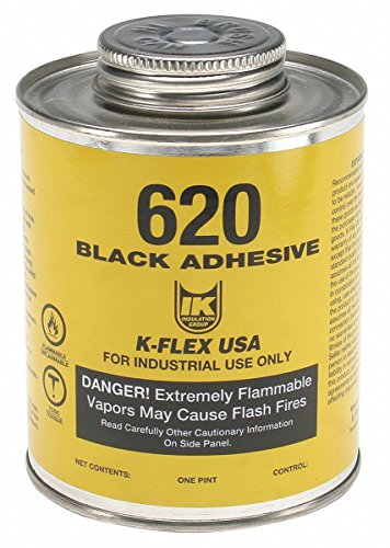 K-Flex Usa Contact Adhesive, 620, 1 Pint, Black (800-620-PTB)