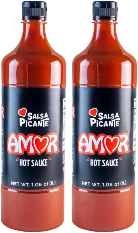 Amor Hot Sauce 33 Oz ( Pack of 2 )