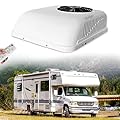 9200 BTU Camper AC Unit with Heat 12V AC/Heater Unit, 12 Volt RoofTop Air Conditioner, RV Air Conditioner Heater Combo, Quiet A/C Unit, Heating & Cooling For Motorhome, Truck, Enclosed Trailer, Van
