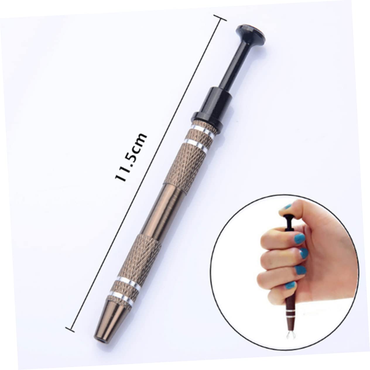 Nail Art Stamper Nail Polish Clean up Tool 3pcs Manicure Claw Cotton Claw Manicure Saver Clean