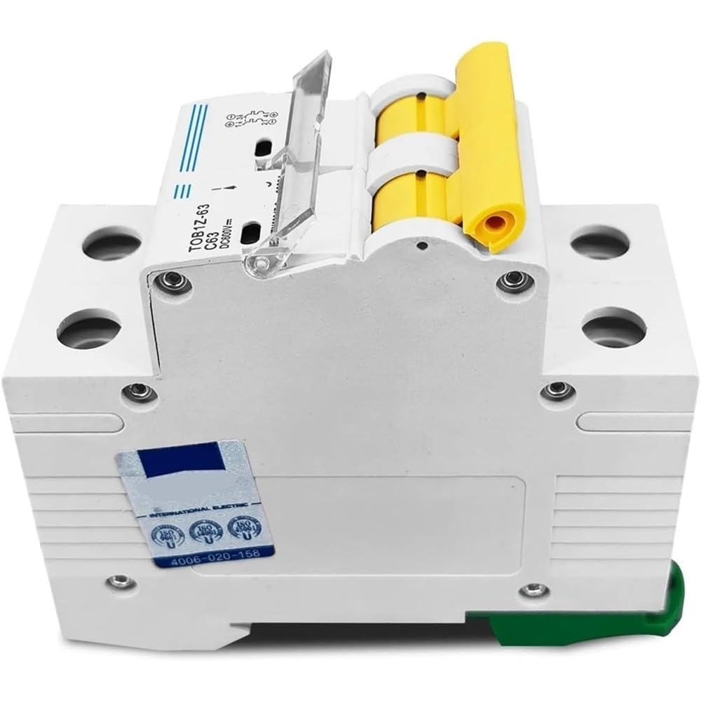2P 600V Disyuntor Curva Unipolar Fusible De Corriente Directa 1 Uds(2P 32A)