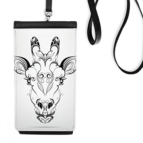 Sacoche téléphone antilope tibétaine noire idéale pour vos sorties et balades