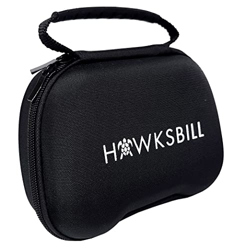 Hawksbill Travel Controller Case Compatible With Switch Pro Controller, Ps5 Controller & Xbox Controller - Portable And Compact Hard Shell Carrying Case (Black & White) #TOP15