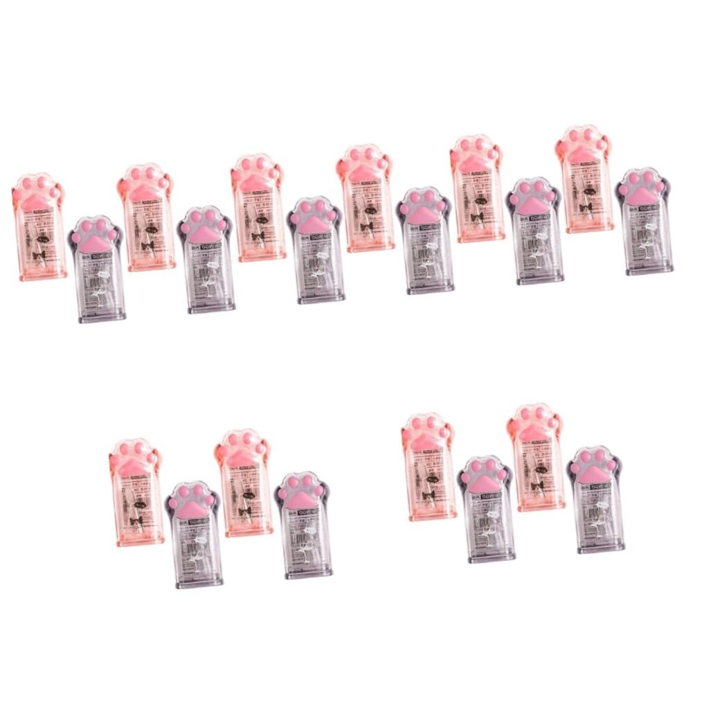 Tofficu 20pezzi Temperamatite Forma Di Zampa Di Gatto Da Temperamatite Manuale Compatto e Kawaii Per Cancelleria Scolastica Accessorio Necessario Per Scuola e Ufficio Design Carino e